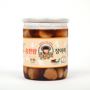 송천팜 통마늘장아찌 500g